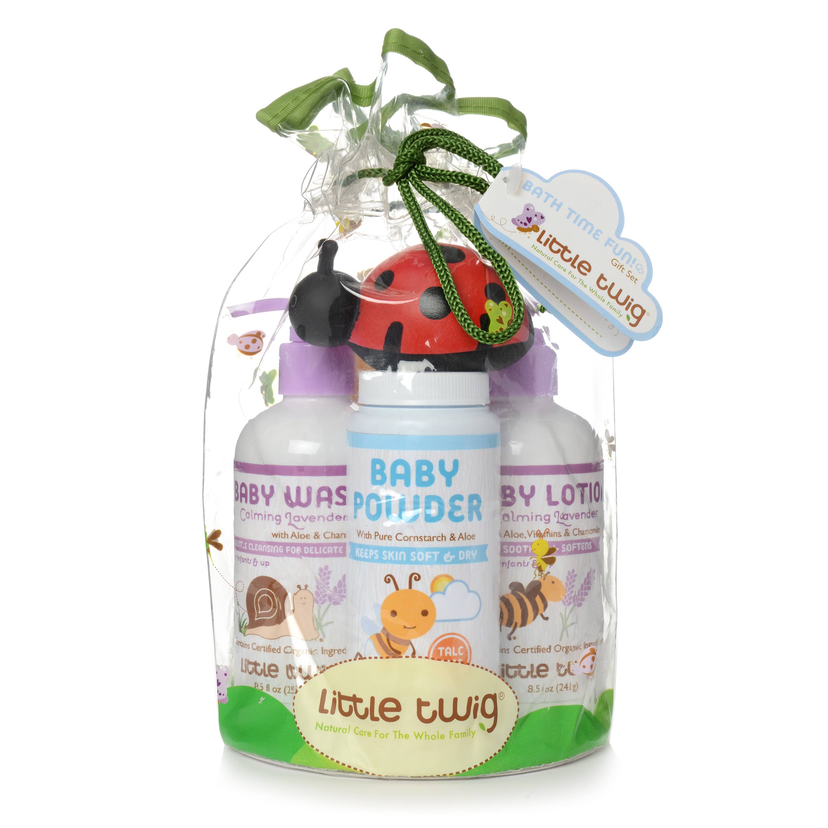 Little Twig - Wholesale Bath & Body Set - Baby - GIFT BAG BABY BASICS1