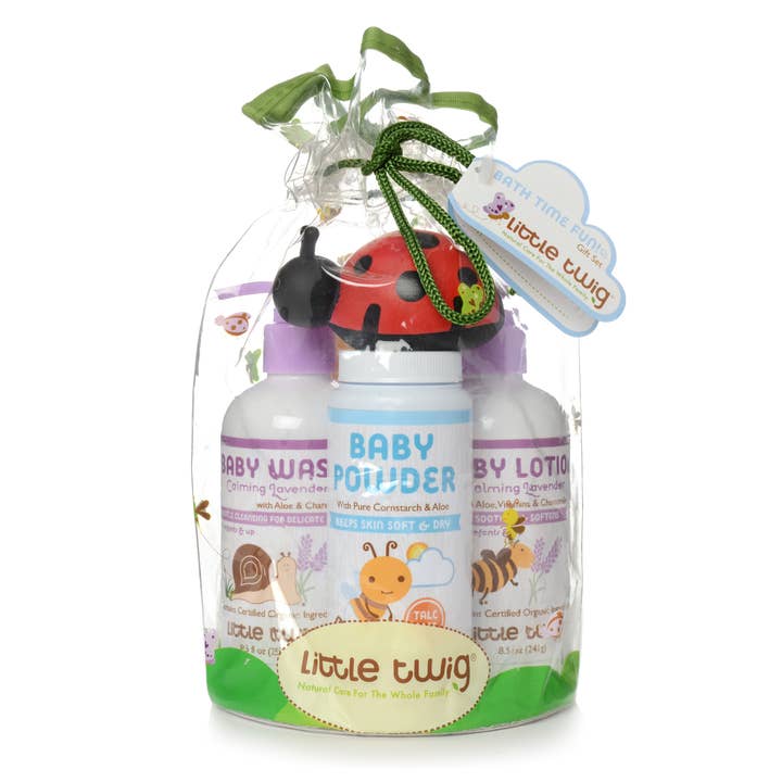 Little Twig - Wholesale Bath & Body Set - Baby - GIFT BAG BABY BASICS1