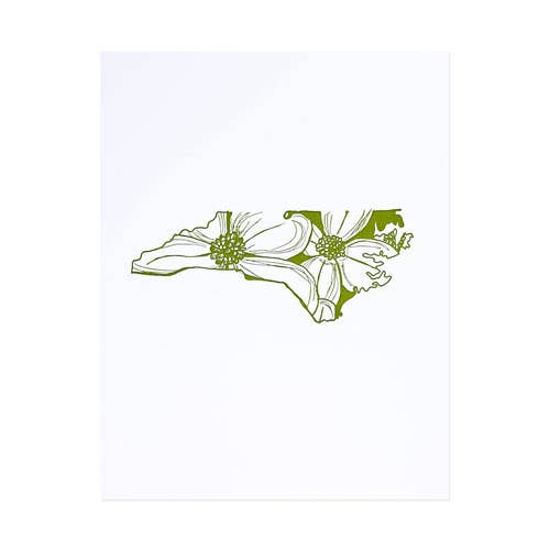 Thimblepress - Wholesale Art Print - North Carolina American Dogwood Print0