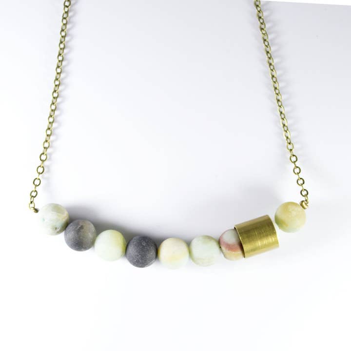 Grey Theory Mill - Wholesale Beaded/Pearl Necklace - Movement & Sound Beaded Necklace4