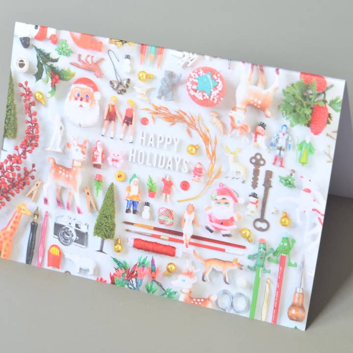 Imaginary Animal - Wholesale Christmas Card - Tiny Things Holiday Collection Greeting Card or Postcard5