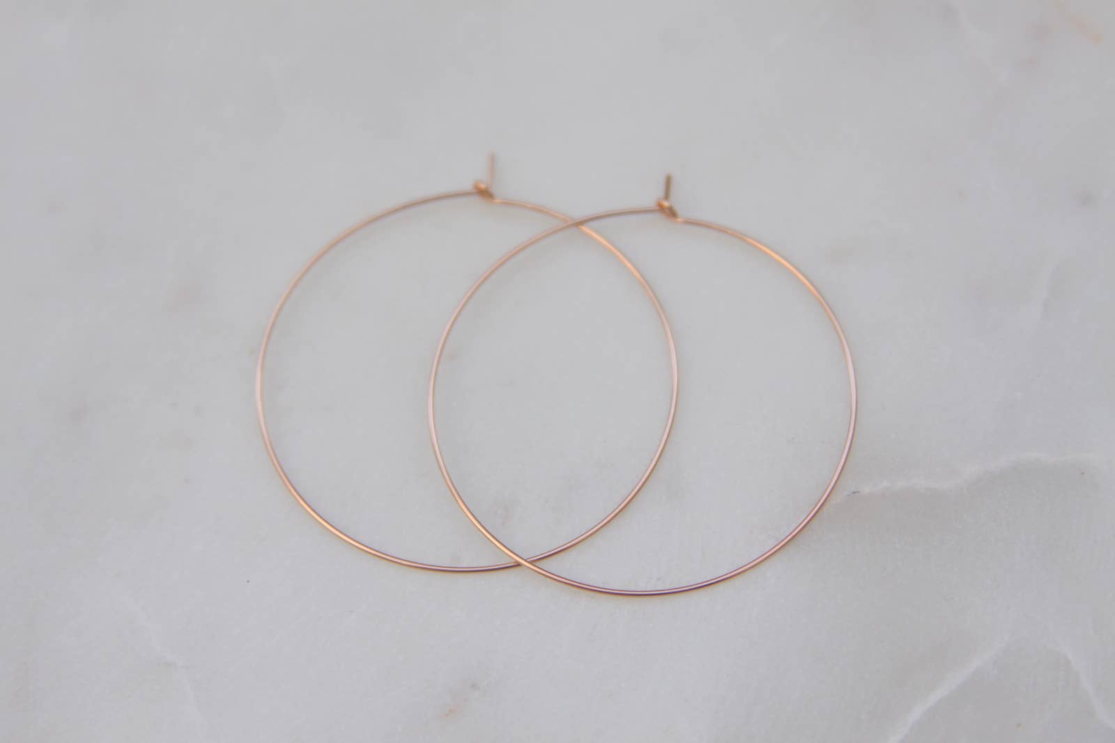 Reija Eden Jewelry - Wholesale Hoop Earrings - Rose Gold Hoop Earrings0