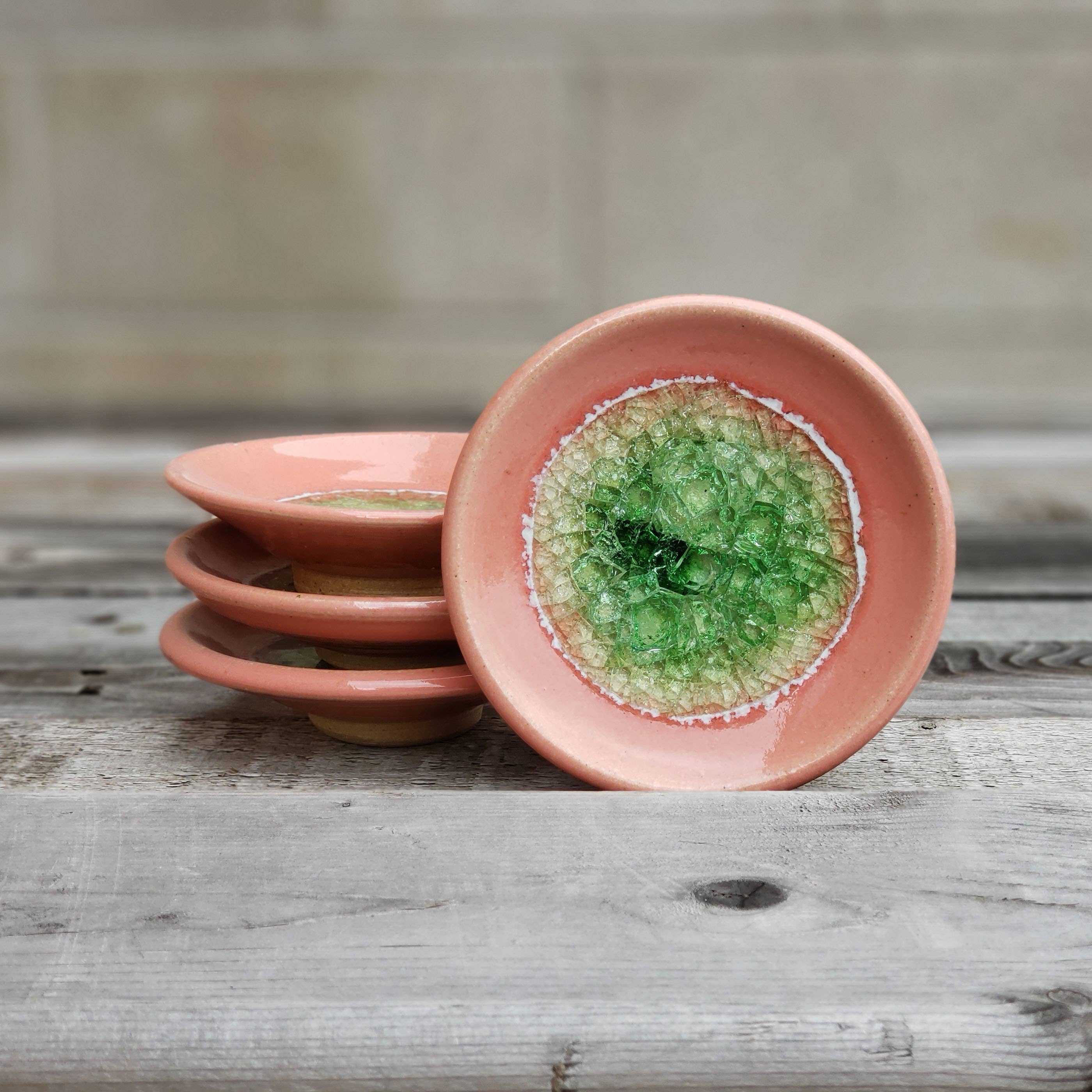 Dock 6 Pottery - Wholesale Jewelry Dish - Handmade Ring Dish - Wasabi Dipping Dish - MADE TO ORDER20