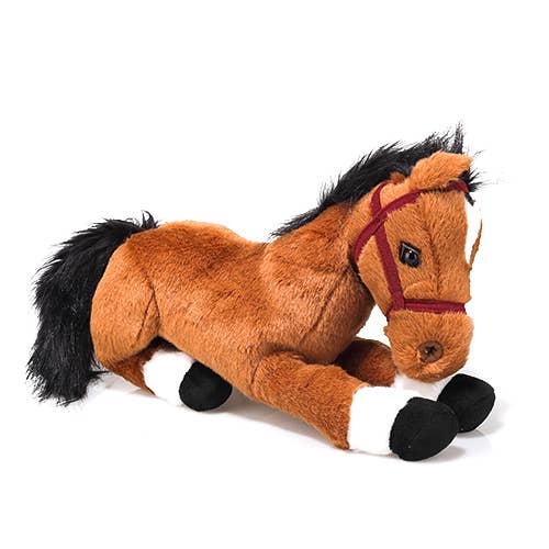 Plushland - Wholesale Stuffed/Plush Toy - Kids & Baby - 14" & 17" Resting Horse Plush - Soft Plush Stuffed Animals3