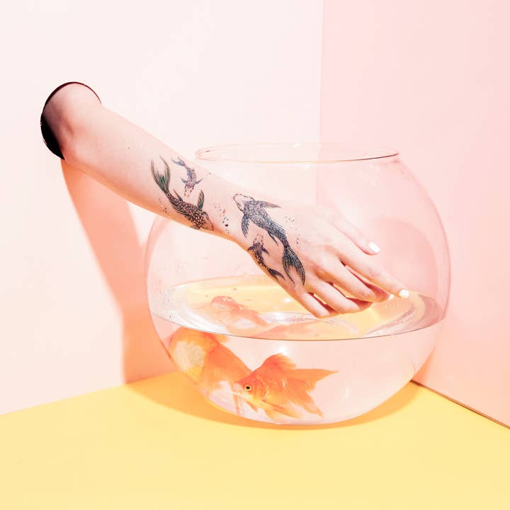 PAPERSELF – wholesale Temporary tattoo – Koi Temporary Tattoos Stickers2