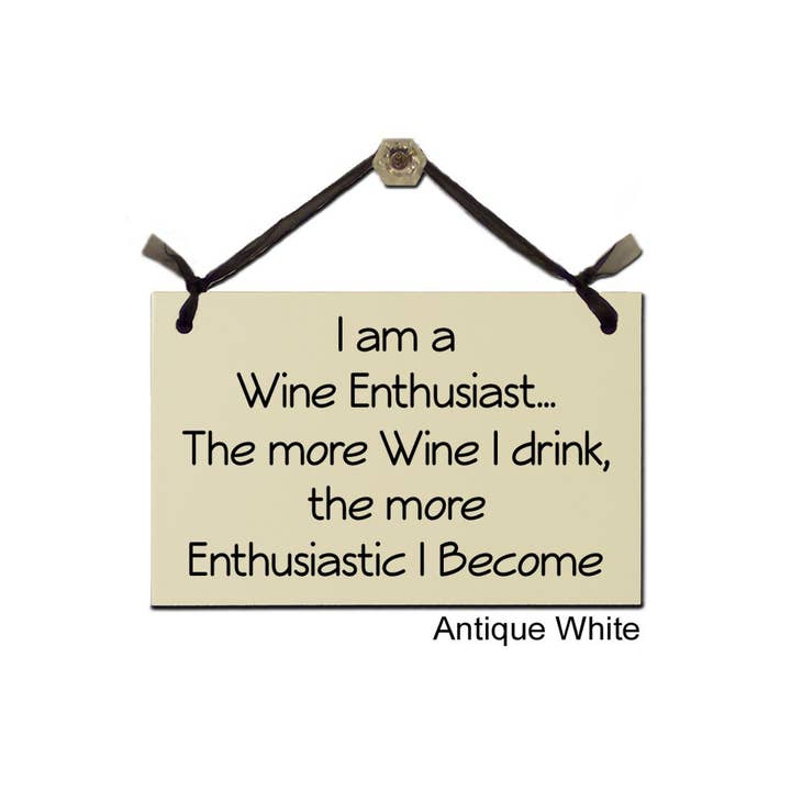 Wine Enthusiast for wholesale by Wish Upon A Sign