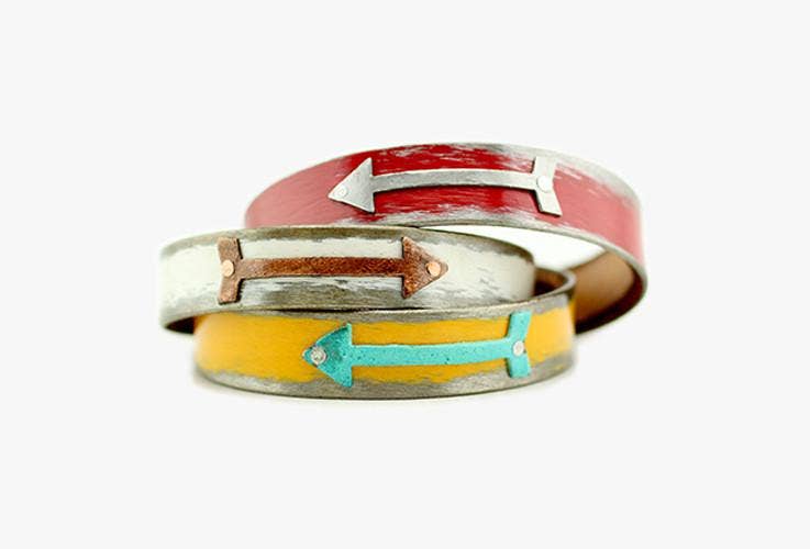 REMOVED BRAND - Wholesale Bangle Bracelet - 1/2" Arrow Bracelet1