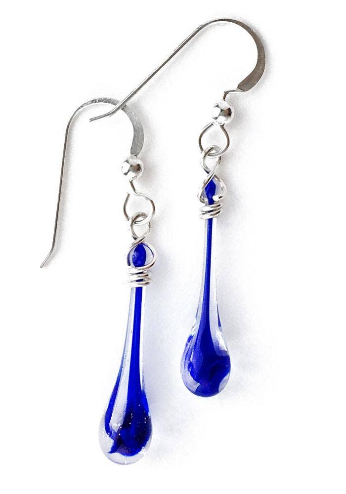 Sundrop Jewelry - Wholesale Dangle Earrings - Solaris Colorful Glass Teardrop Earrings9