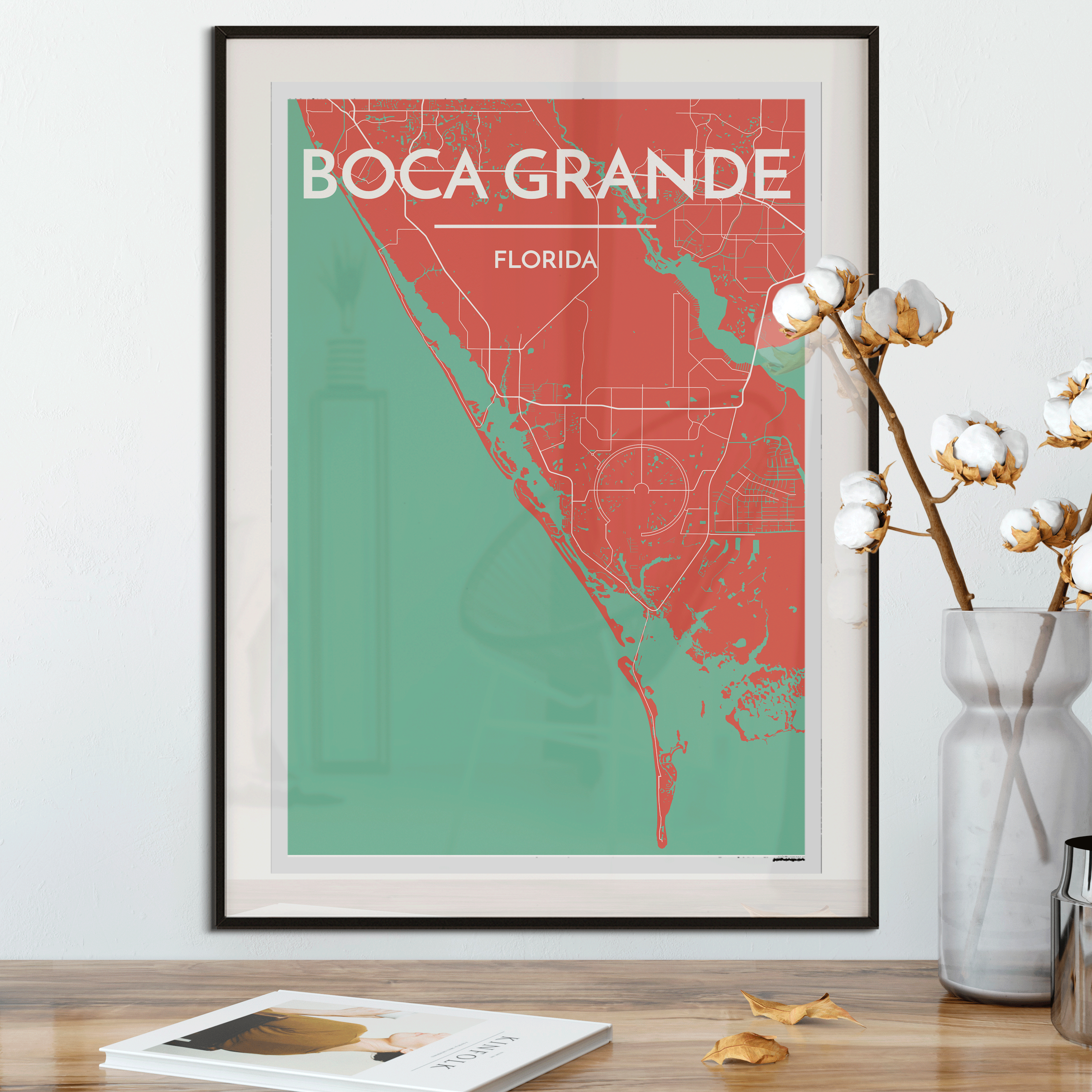 Sienna Boca Grande City Map for wholesale on Faire1