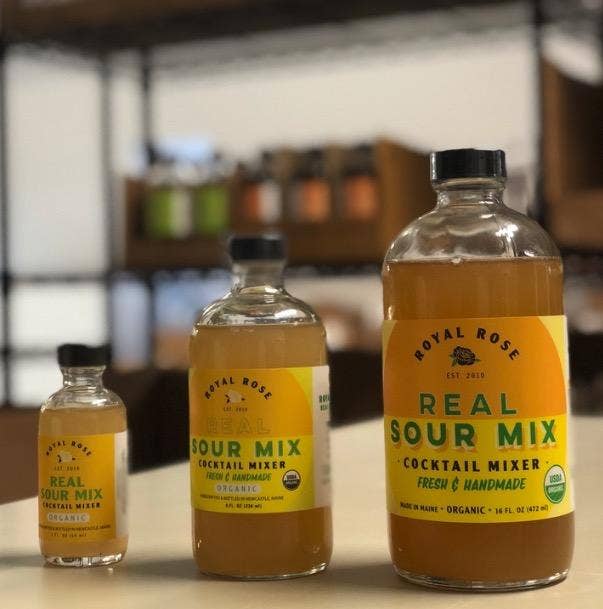 Royal Rose Syrups - Vendita all'ingrosso Mix/sciroppo per cocktail - Real Sour Mix organico 8oz3