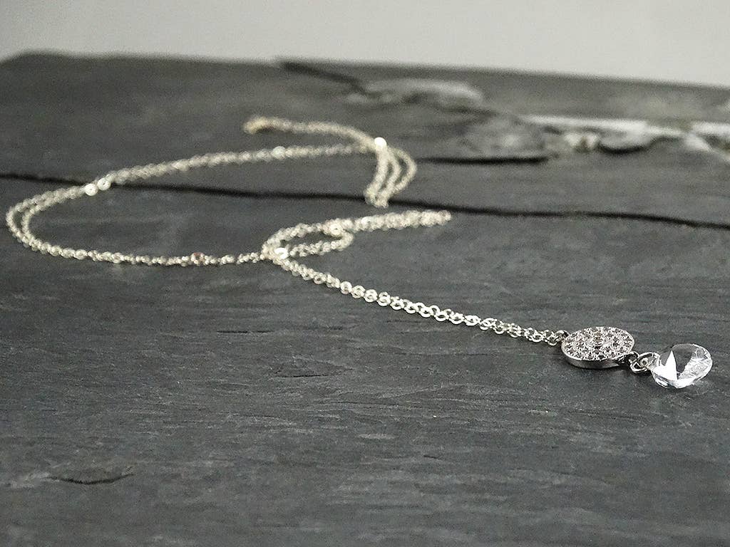 Designed by Stacey Jewelry - Wholesale Pendant/Charm Necklace - Long Sparkly Pendant Necklace1