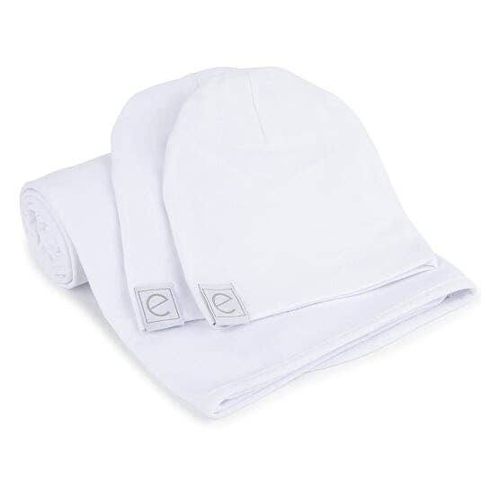 Ely’s & Co. - Wholesale Swaddle Set - Baby - Jersey Swaddle Blankets with 2 Baby Hats (variations)29