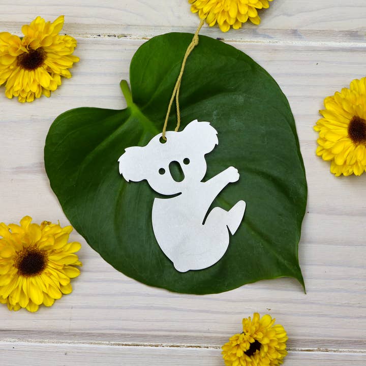 Iron Maid Art - Wholesale Ornament - Koala Australia Animal Metal Holiday Gift Christmas Ornament2