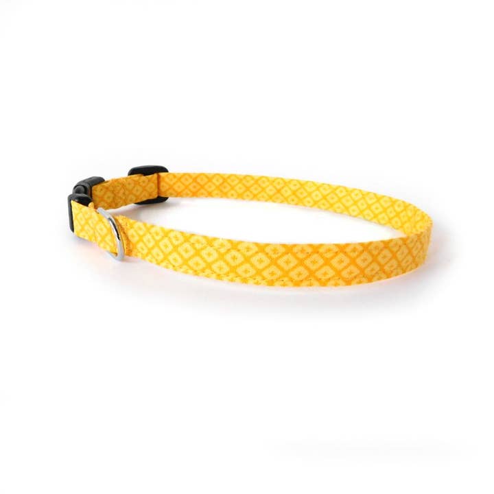 Charlotte's Pet - Wholesale Pet collar – Cat - Yellow Diamond Cat Collar