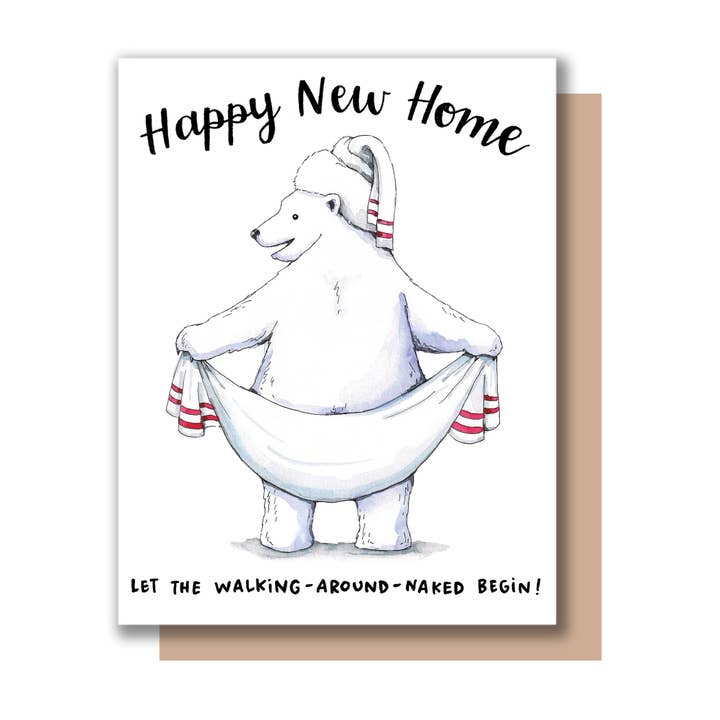 Carte Happy New Home pour la vente par Paper Wilderness