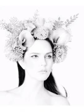 B/W Florals for wholesale by Talfoto Studio