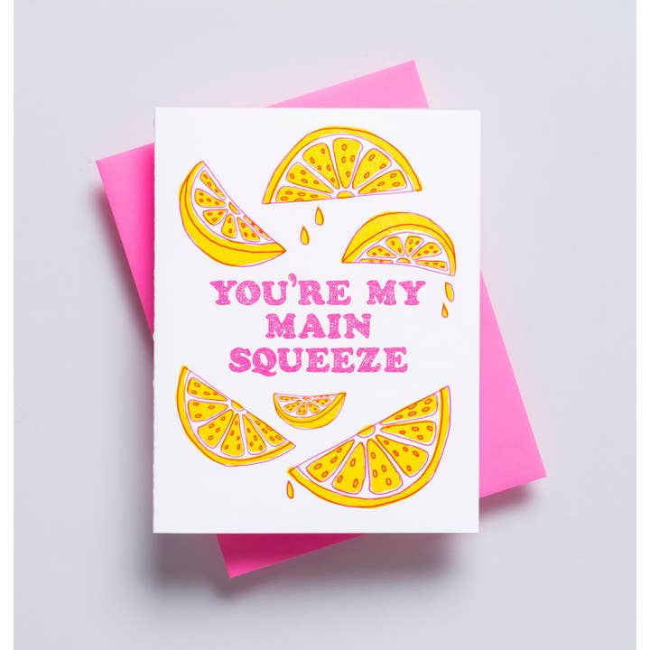 Main Squeeze - Happy Anniversary Card - Funny Greeting Card and other Purchase Wholesale essuie main. Free Returns & Net 60 Terms on Faire trending on Faire.