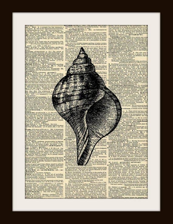Unique Art Pendants - Wholesale Art Print - Seashell Art Print0
