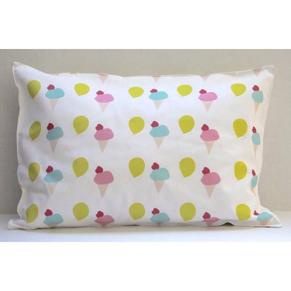 Eiscremefarbener Kissenbezug für Kleinkinder — Kissenbezug für Kinder für den Großhandel von TinytweetsKids