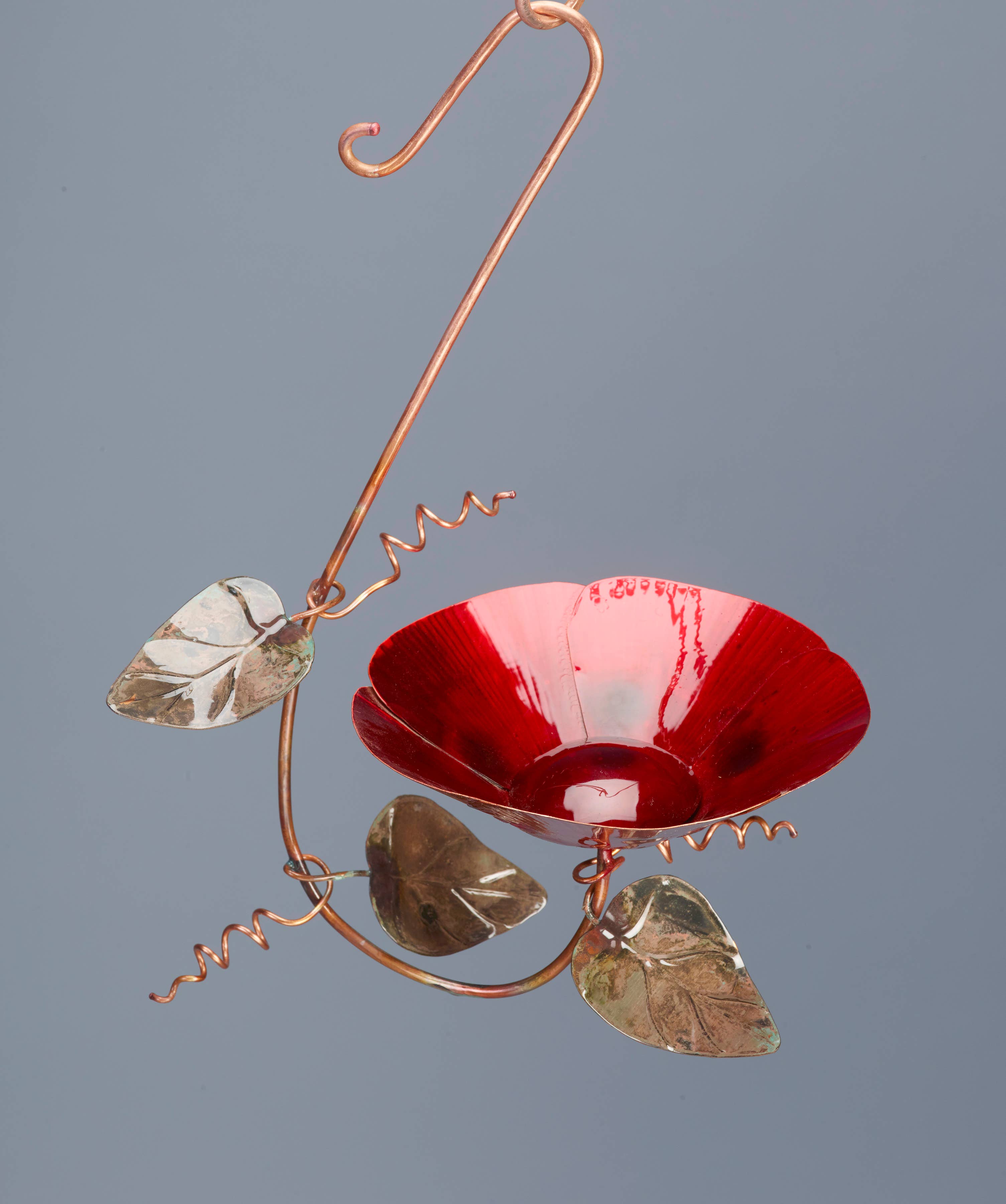 Haw Creek Forge, LLC - Wholesale Bird Feeder - Hanging Flower Birdfeeder1