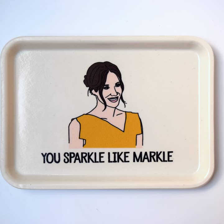 He Said, She Said - Wholesale Serving Tray - Meghan Markle Cambro Tray