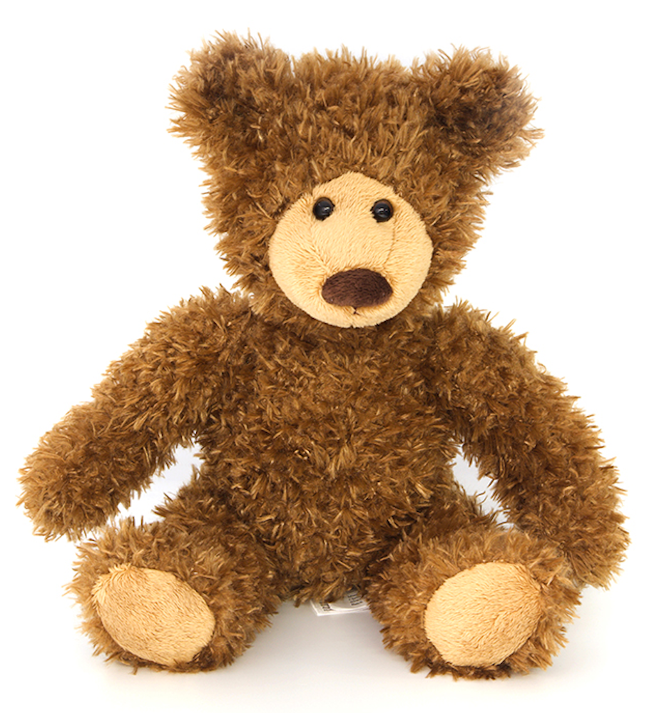 Plushland - Wholesale Stuffed/Plush Toy - Kids & Baby - 10" Frankie Plush Teddy Bear | Honey Curly Sitting Bear Gift1