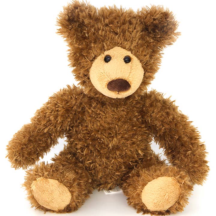 Plushland - Wholesale Stuffed/Plush Toy - Kids & Baby - 10" Frankie Plush Teddy Bear | Honey Curly Sitting Bear Gift1