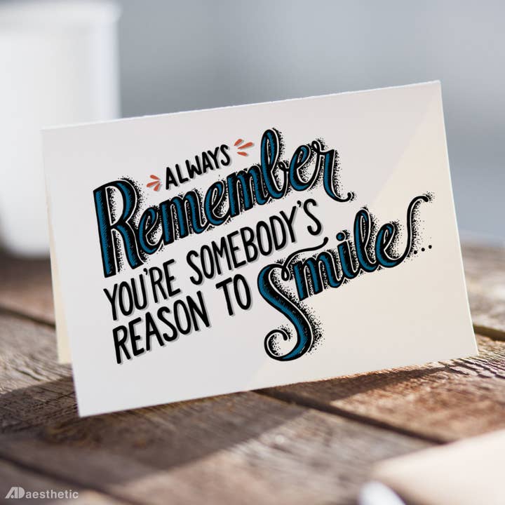 AD Aesthetic - Wholesale Everyday Greeting Card - You're A Joke Greeting Card1