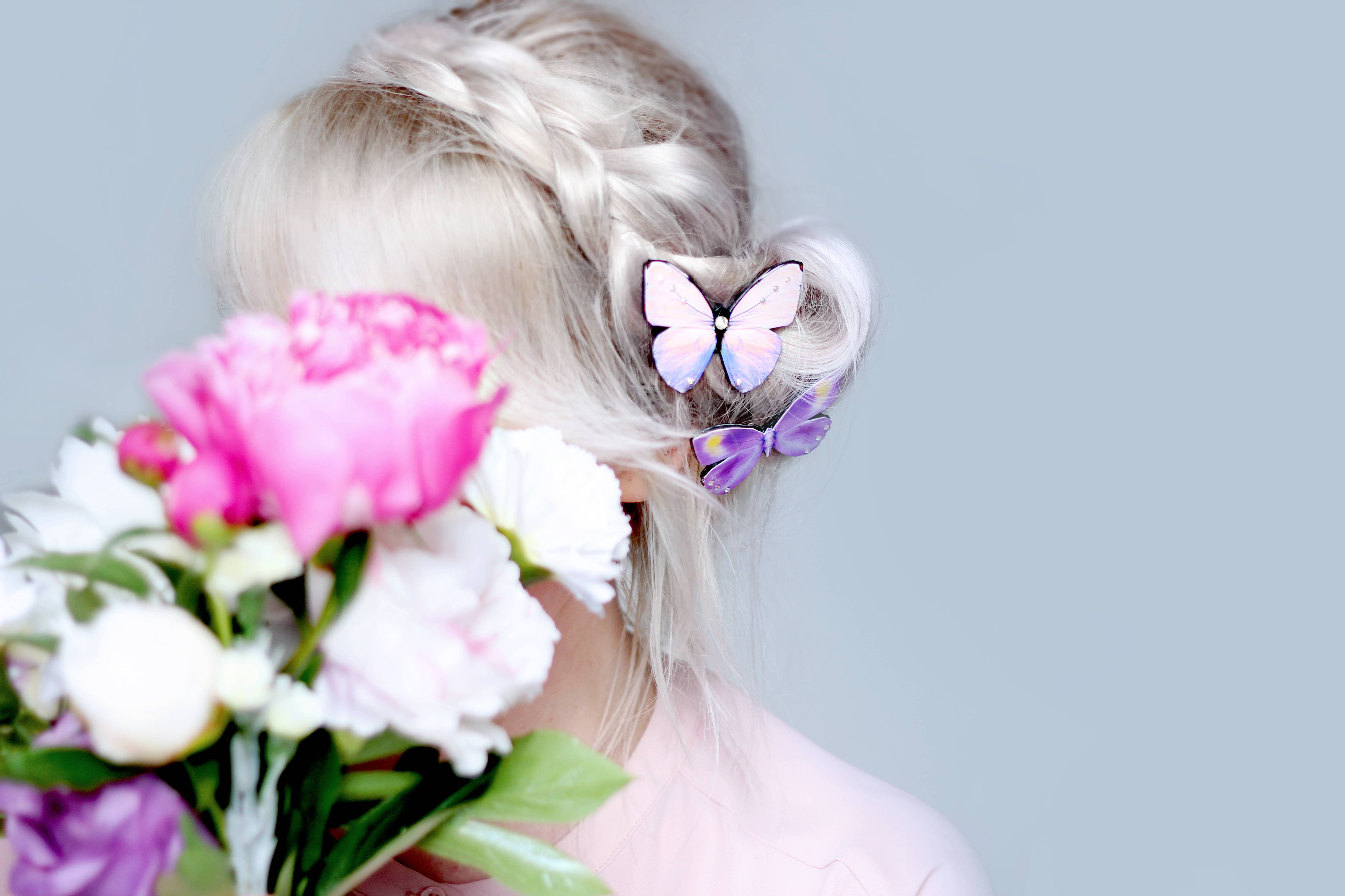 KUMA Design OÜ - Wholesale Brooch - Lilac Sunset Butterfly Brooch0