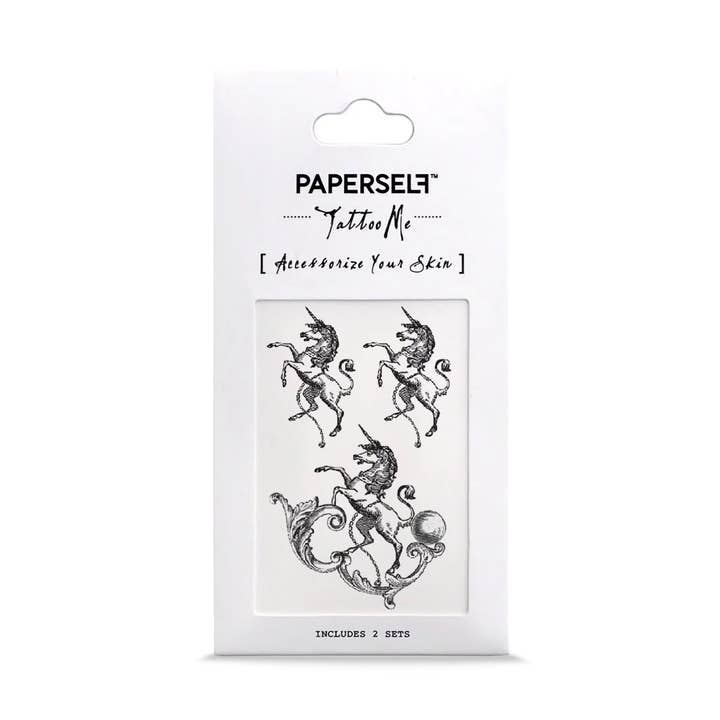 Den sidste enhjørning Midlertidige Tatoveringer Klistermærker for engroshandel hos PAPERSELF