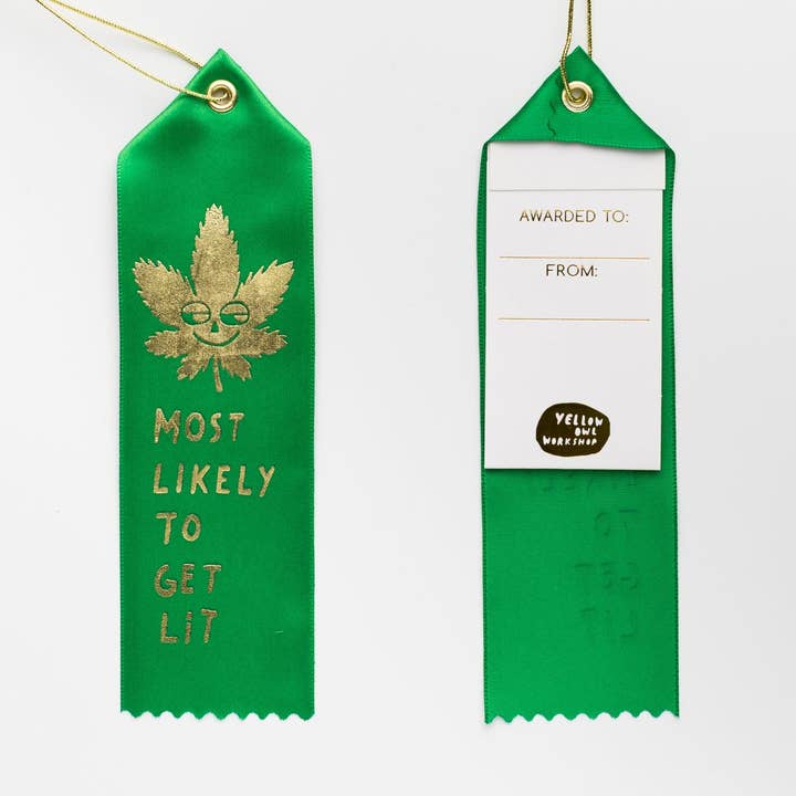 Yellow Owl Workshop - Wholesale Gag Gift/Novelty Gift - Most Lit Award Ribbon0