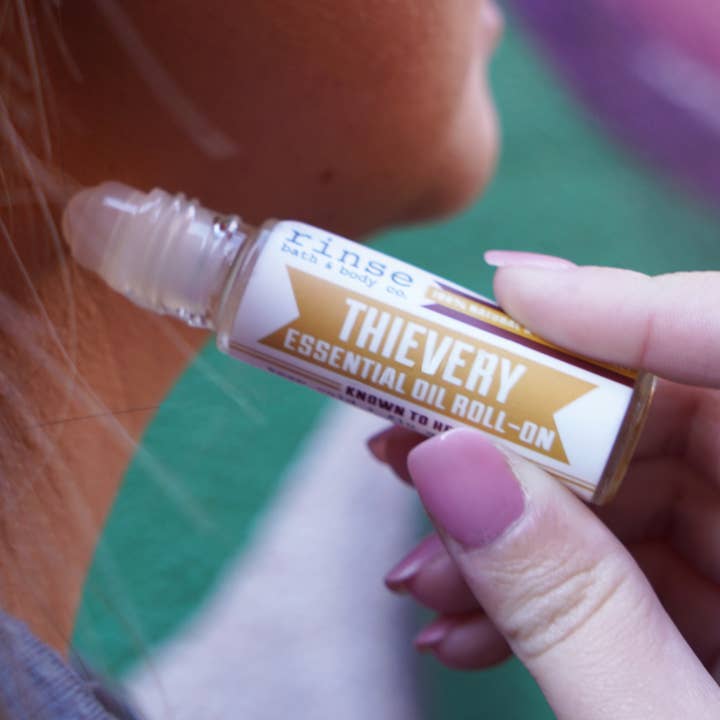 Thievery Roll-On | Supporto Immunitario | Olio Vettore di Squalano per la vendita all'ingrosso da parte di Rinse Bath Body Inc