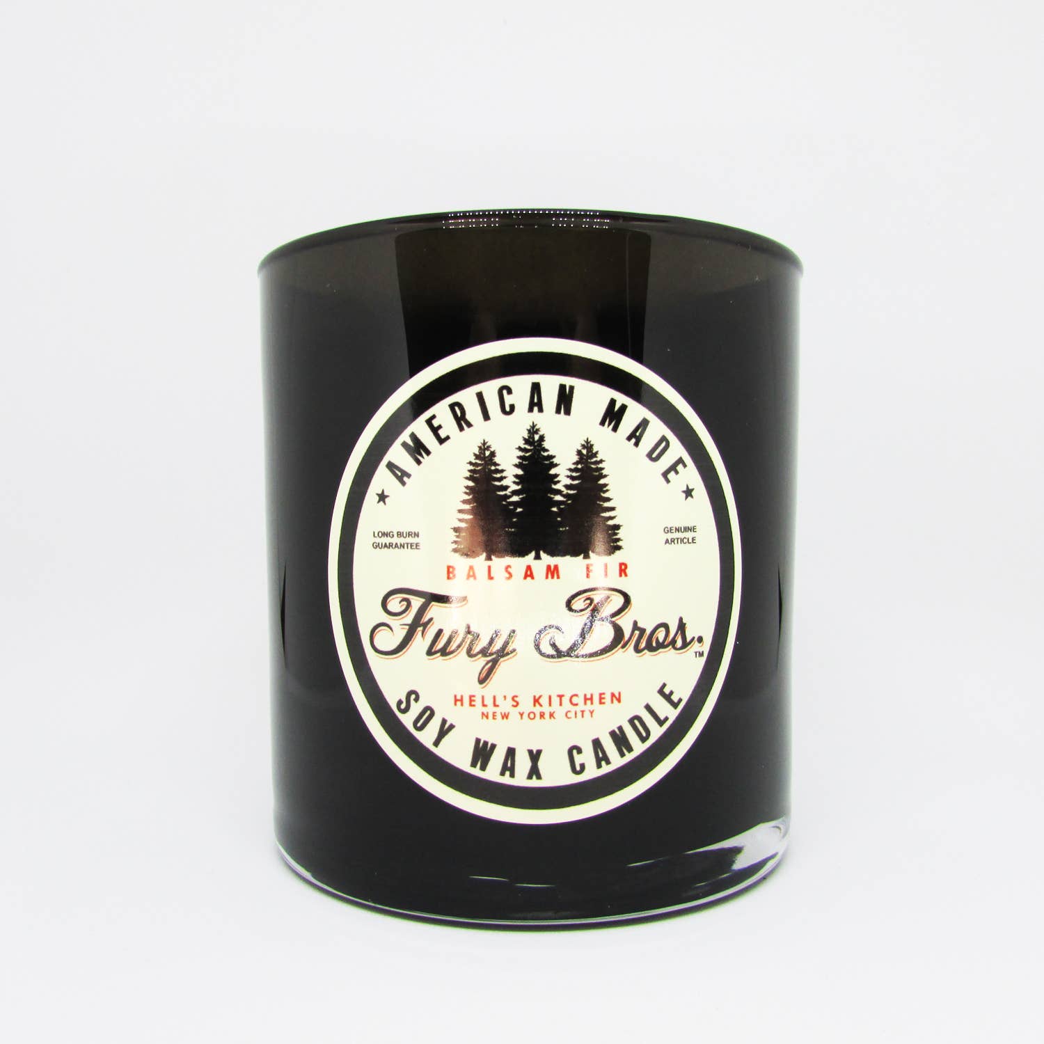 Fury Bros. - Wholesale Jar/Filled Candle - Balsam Fir Candle 9 oz