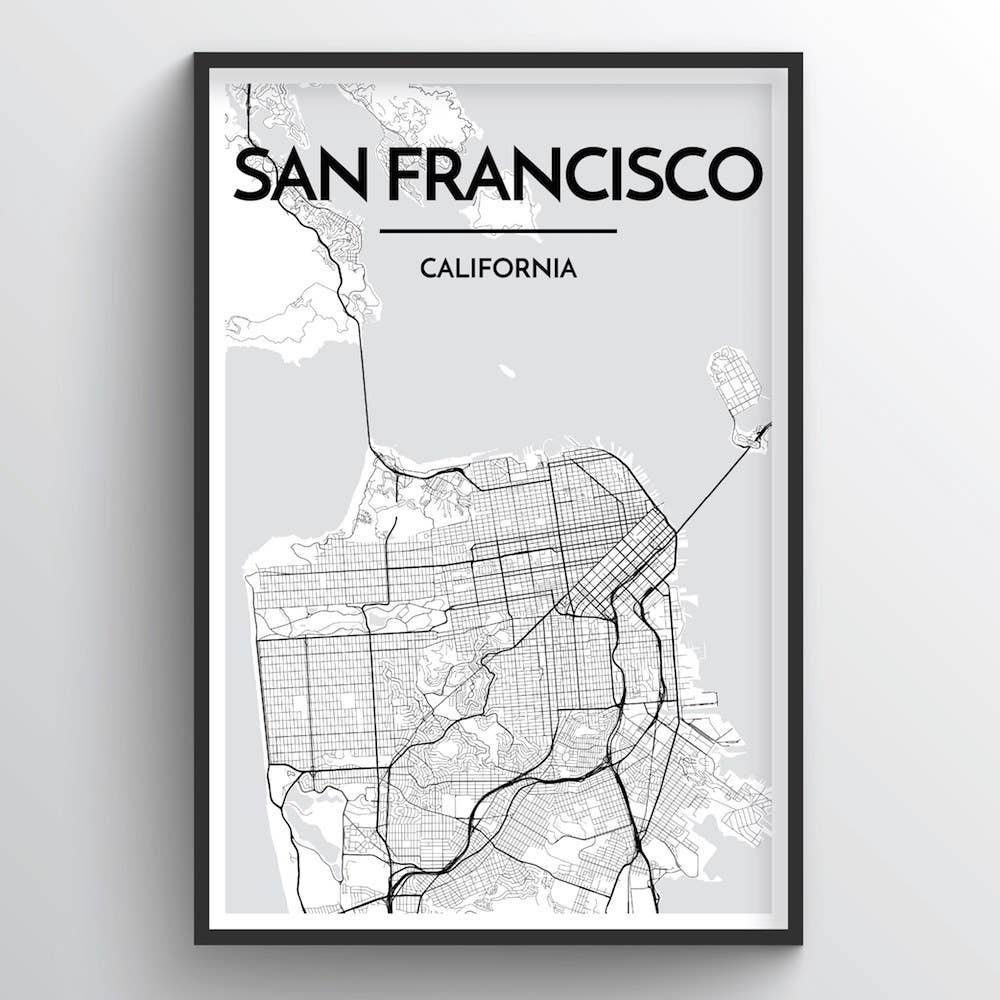 Point Two Design Group - Wholesale Map - San Francisco City Map1