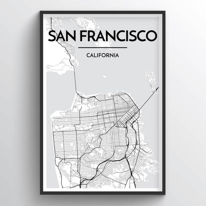 Point Two Design Group - Vente Cartes - San Francisco City Carte1