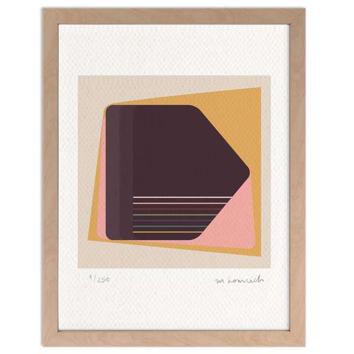 Impressão artística Bauhaus n.10 por atacado de Marcela Homrich