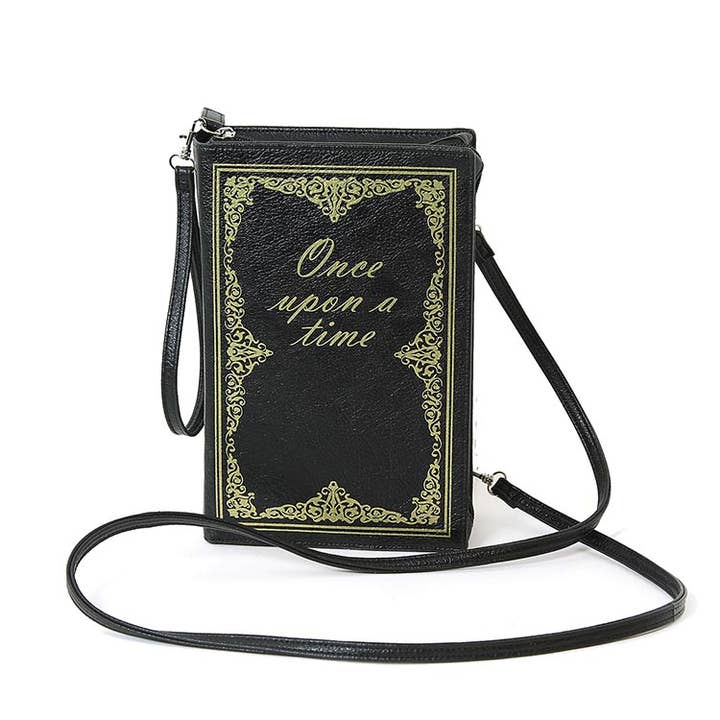 COMECO INC - Wholesale Crossbody Bag - Women's - Vintage Story Book Clutch Bag