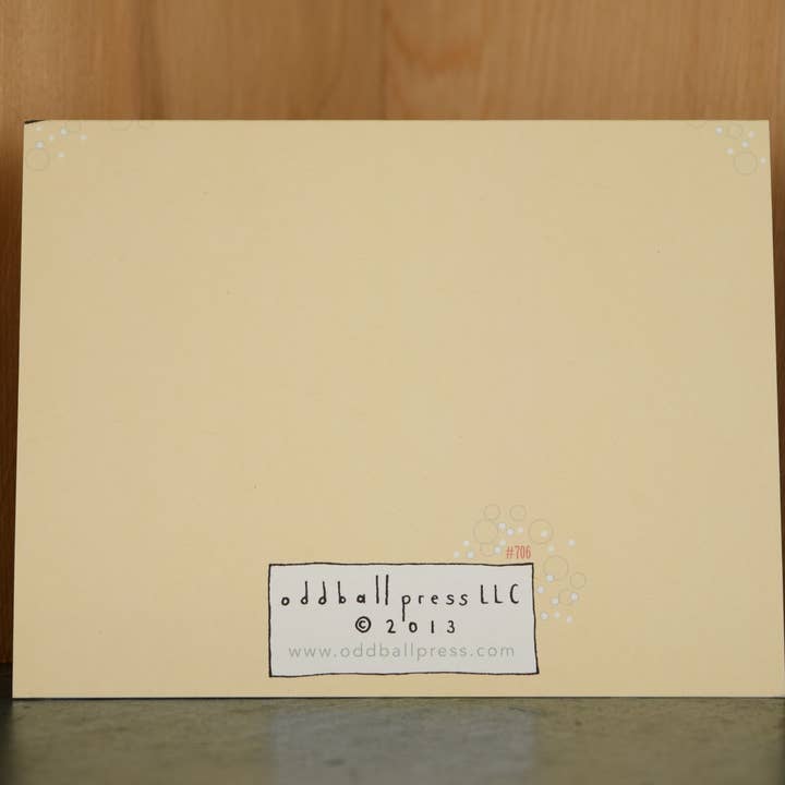 Oddball Press LLC - Wholesale Congratulations Card - Cheers to You2