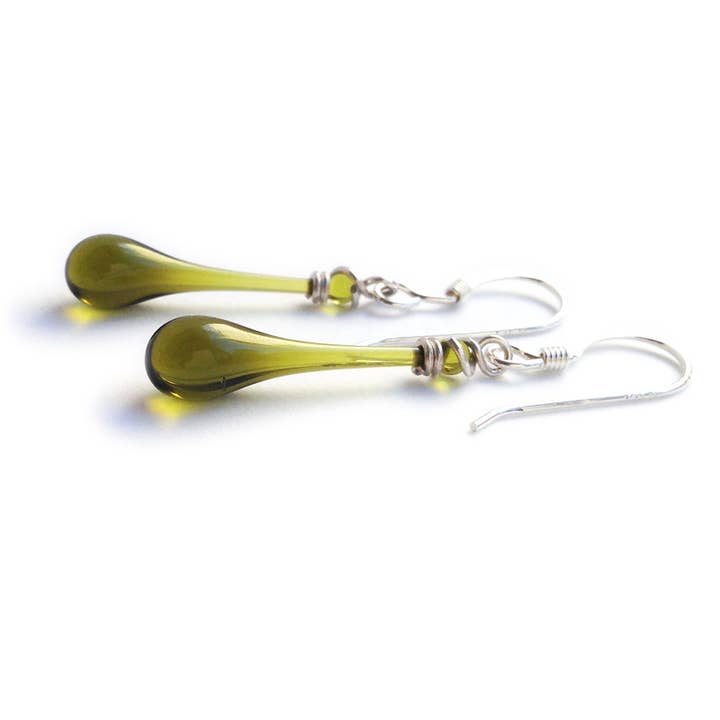 Sundrop Jewelry - Wholesale Dangle Earrings - Solaris Colorful Glass Teardrop Earrings14