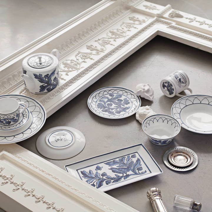 Twig NY - Wholesale Dinner Plate - Blue Bird - 10" Dinner Plate1