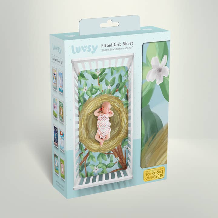 Luvsy - Wholesale Cot/Crib Sheets - Luvsy - Nest Crib Sheets1