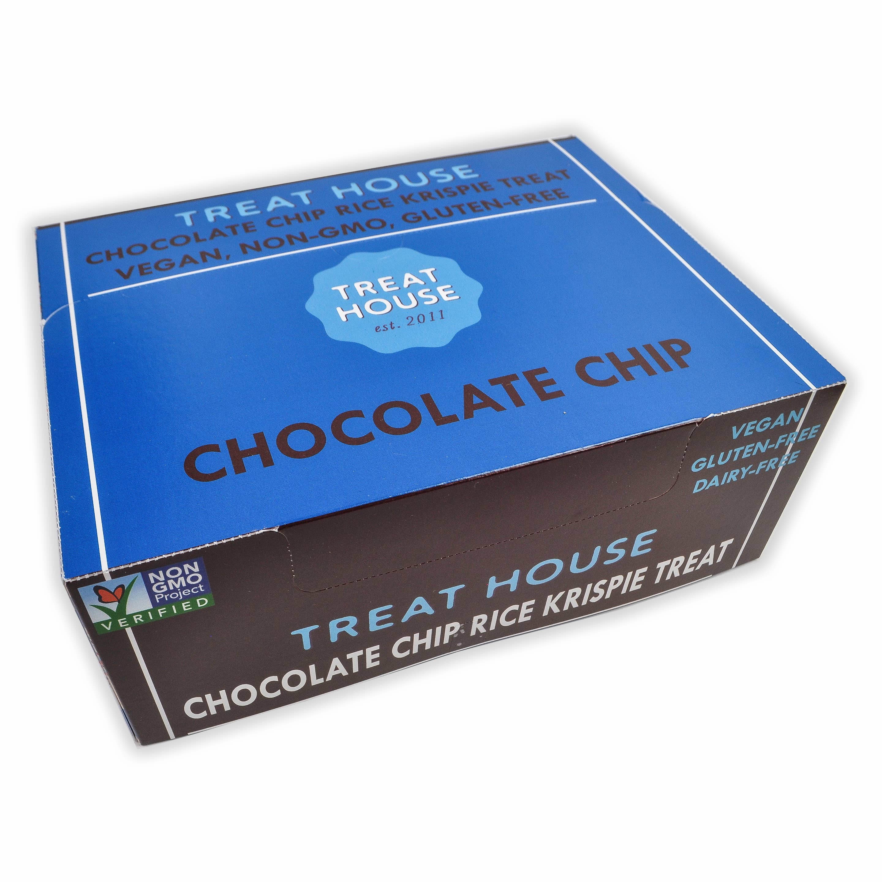 Treat House - Wholesale Snack Bar - Chocolate Chip Vegan, Gluten Free, Dairy Free, and Non-GMO3