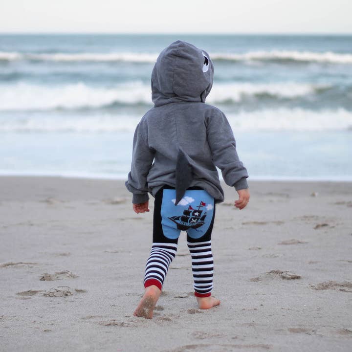 Pirate Baby and Toddler Leggings for wholesale by Doodle Pants