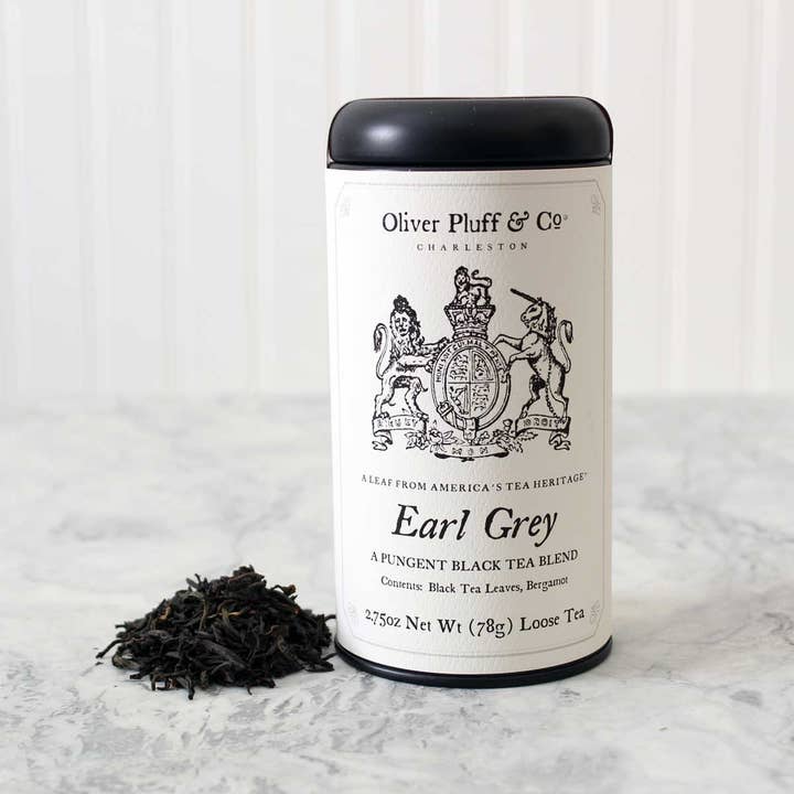 Oliver Pluff & Company – Großhandel Loser Tee – Earl Grey Tea - Loser Tee in charakteristischer Teedose