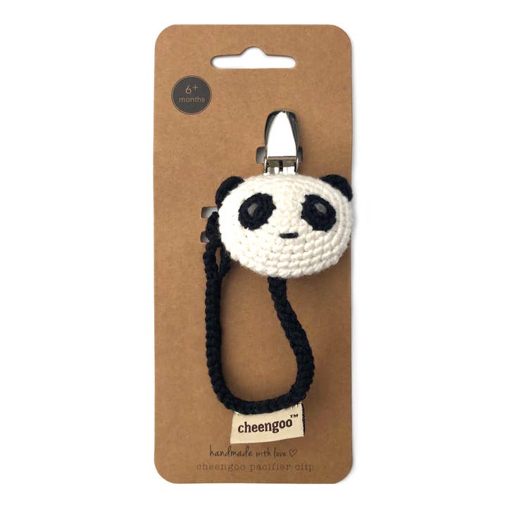 Pacifier Clip - Panda for wholesale by Cheengoo