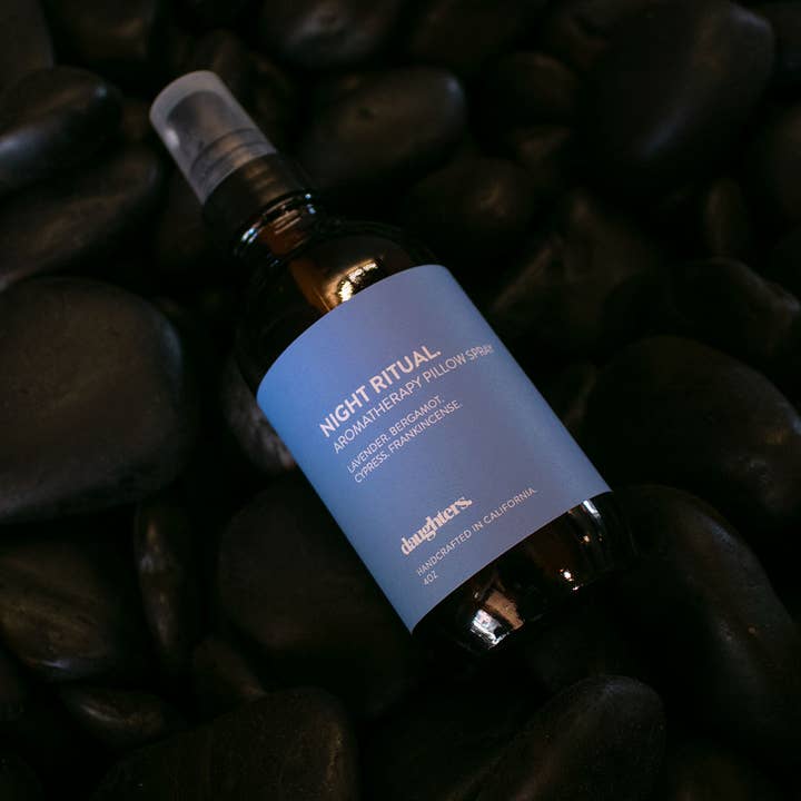 4 oz Night Ritual Pillow Spray for wholesale by Daughters.