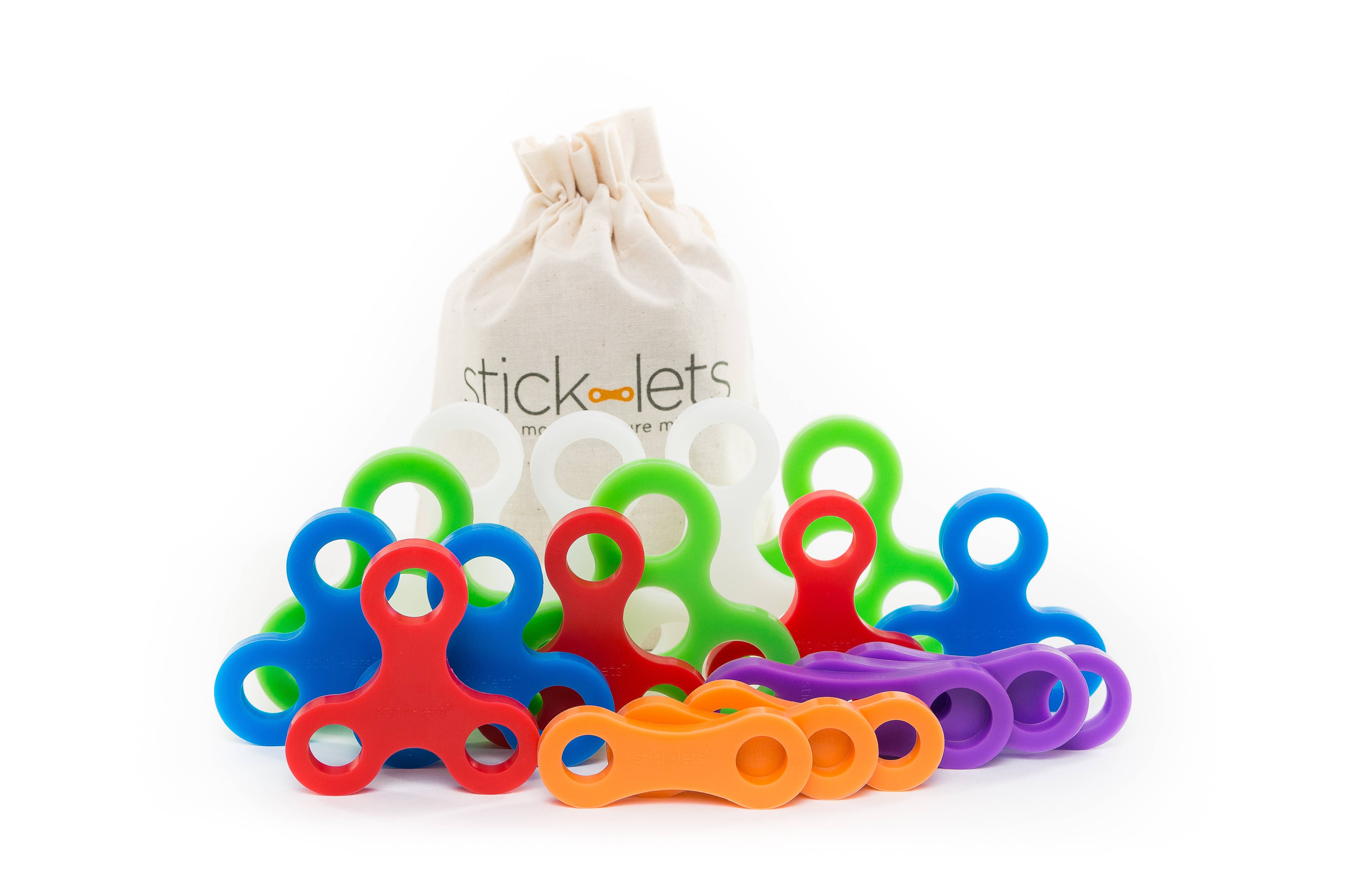 STICK-LETS® - Wholesale Building Set - Kids - 18-Piece Mega Fort Set5