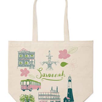 Savannah Market Tote for wholesale by Claudia Pearson