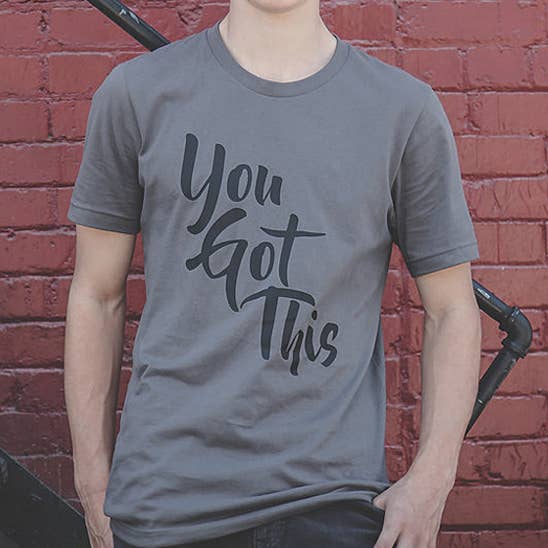 T-Shirt unisexe adulte « You Got This » pour la vente par The Talking Shirt