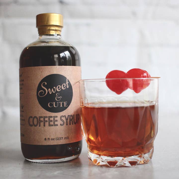 Sweet & Cute Sweets - Wholesale Cocktail Mix/Syrup - 8 oz Original Coffee Syrup